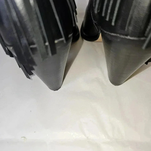 Jessica Simpson‎ leather fringe booties - Picture 6 of 10